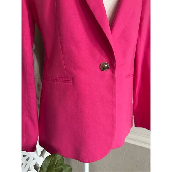 J. Crew Linen Blend Blazer - Picture 5 of 9